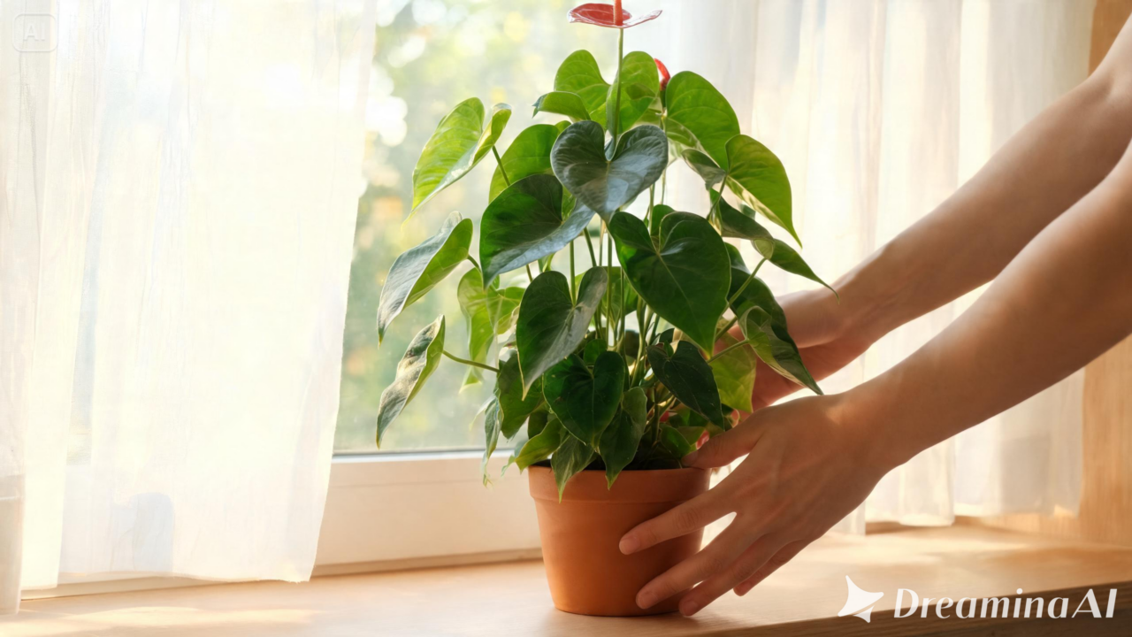 Entenda como a luz influencia a floração do antúrio e descubra os cuidados que ajudam a estimular flores saudáveis e duradouras.
