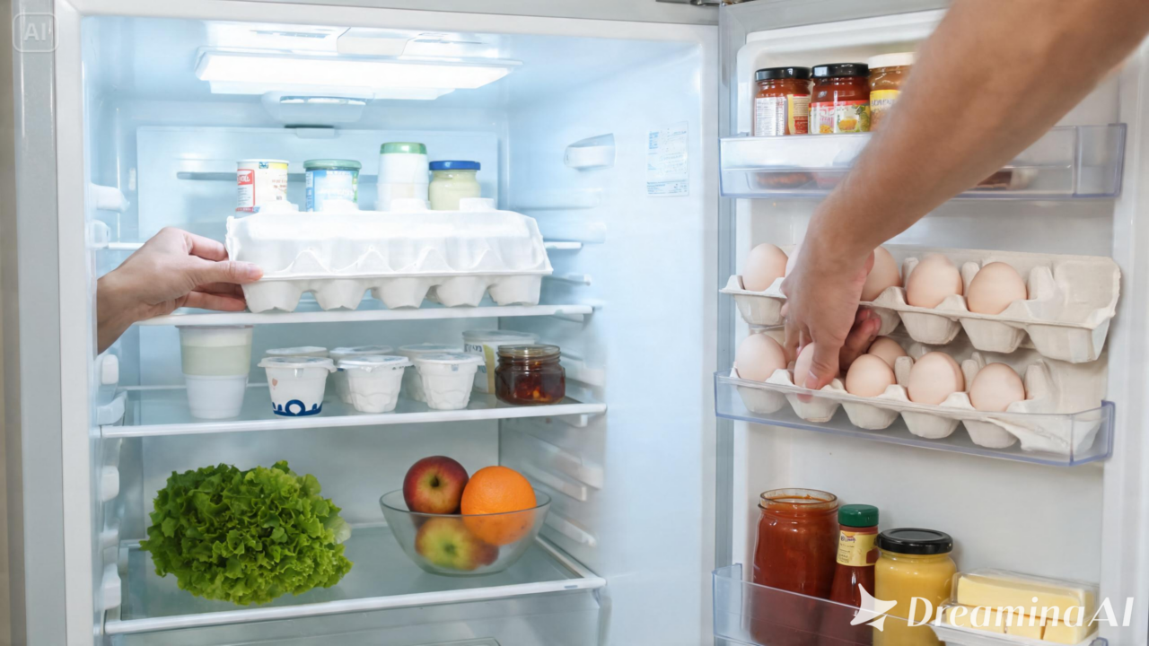 Entenda por que a porta da geladeira não é o melhor lugar para os ovos e veja dicas simples para preservar frescor, sabor e qualidade.