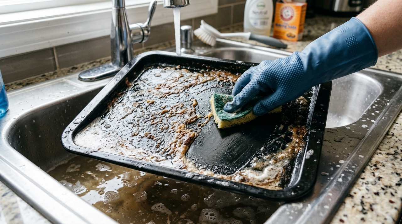 O fogão é um aparelho que utiliza calor para cozinhar alimentos, o que explica a transformação gradual dos respingos.