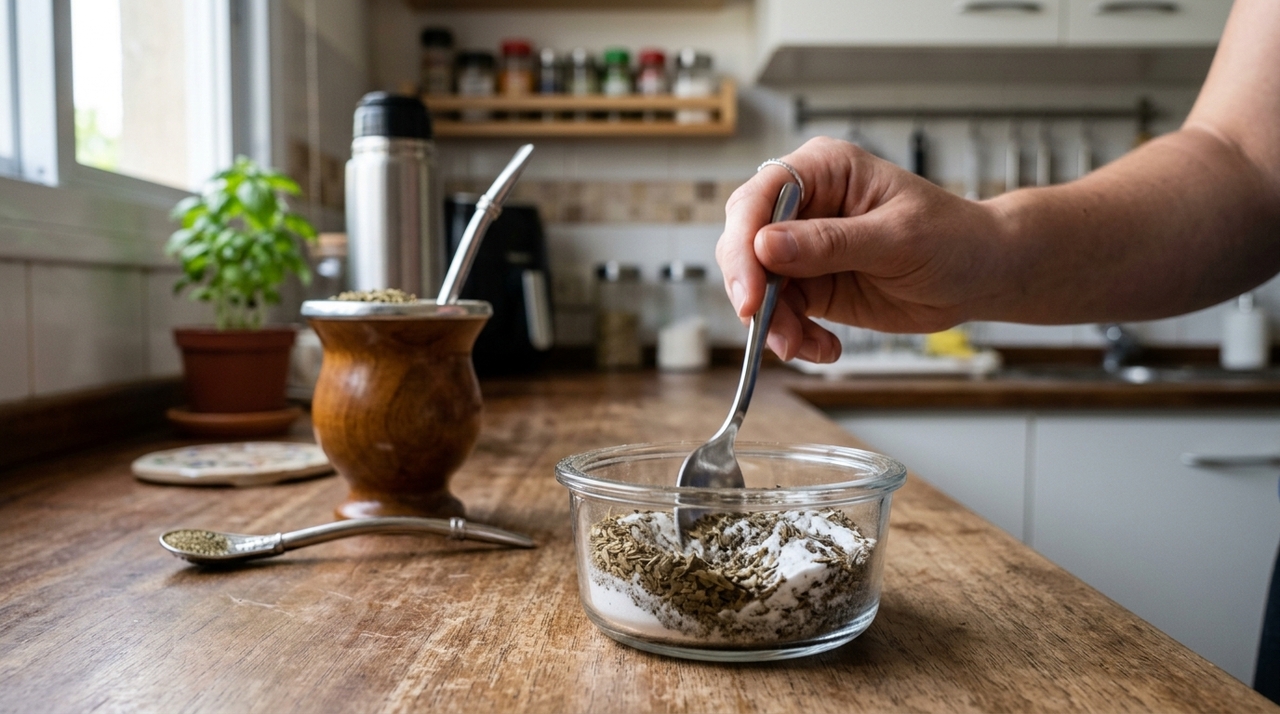 A erva-mate usada com bicarbonato reúne características que se complementam.