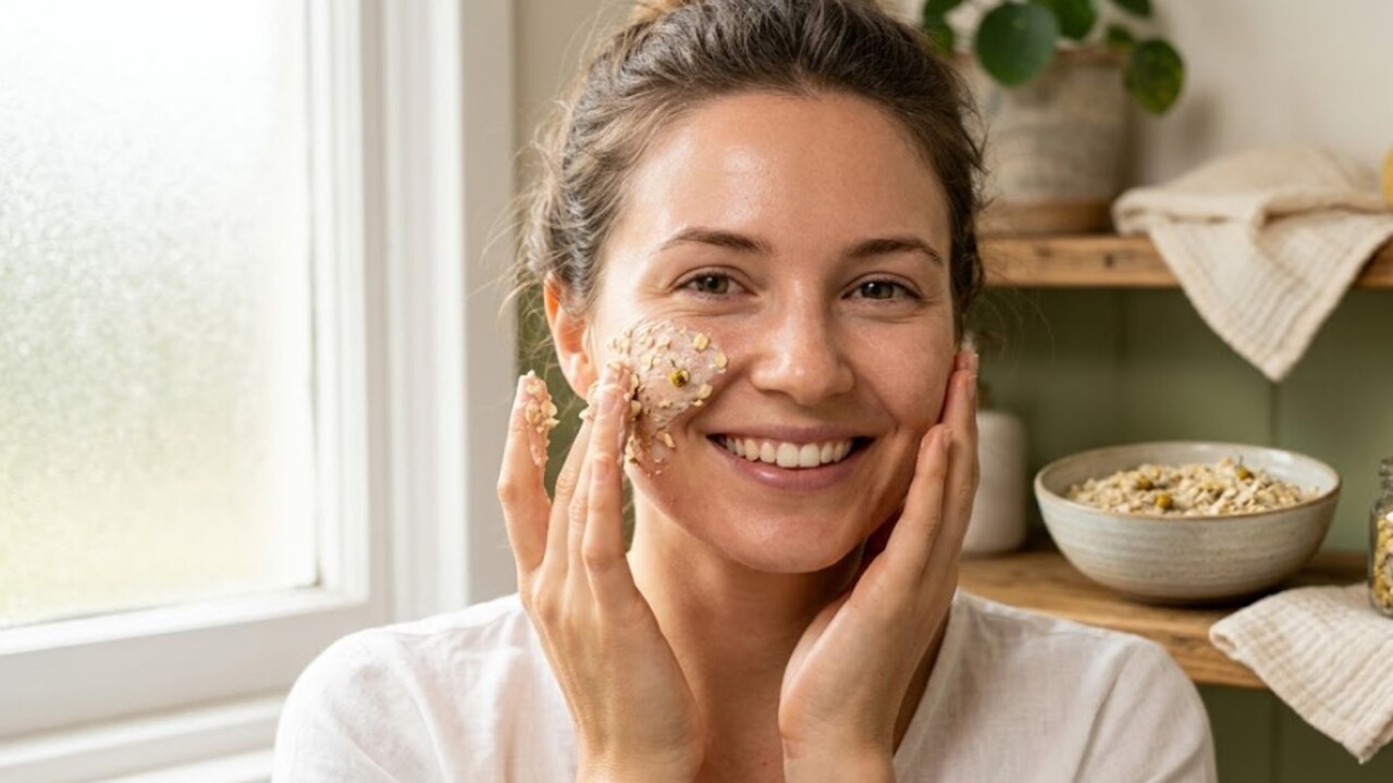 O esfoliante facial de aveia vem ganhando espaço como uma alternativa delicada para remover impurezas sem provocar vermelhidão