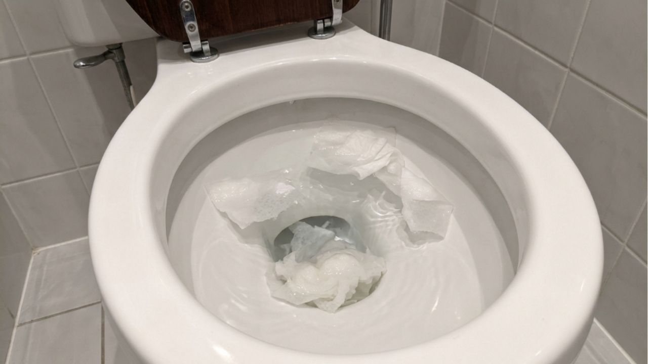 A tubulação brasileira favorece entupimentos.