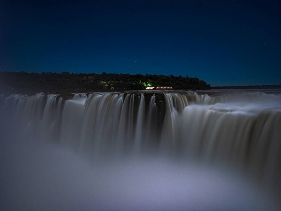 Vista das Cataratas do Iguaçu do lado argentino
