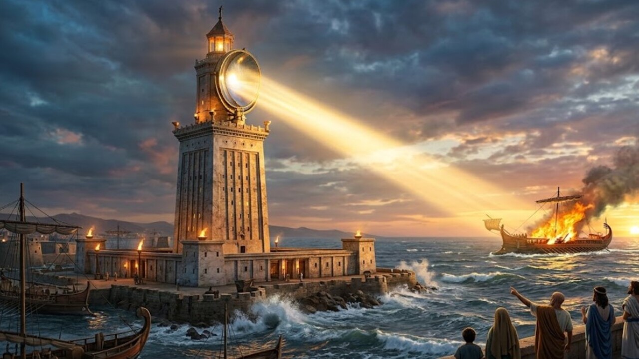 O Farol de Alexandria continua cercado por histórias fascinantes
