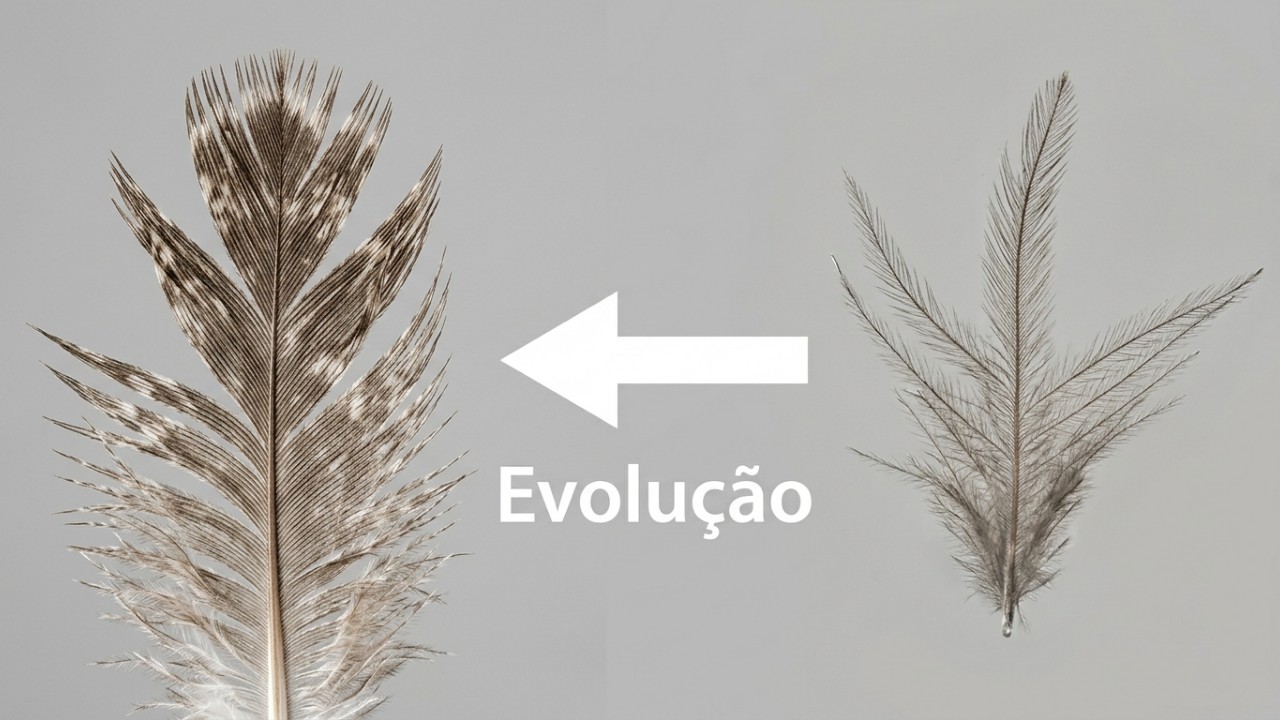 O estudo da biologia molecular em embriões de galinha revela conexões genéticas com ancestrais dinossauros. – Imagem gerada por IA