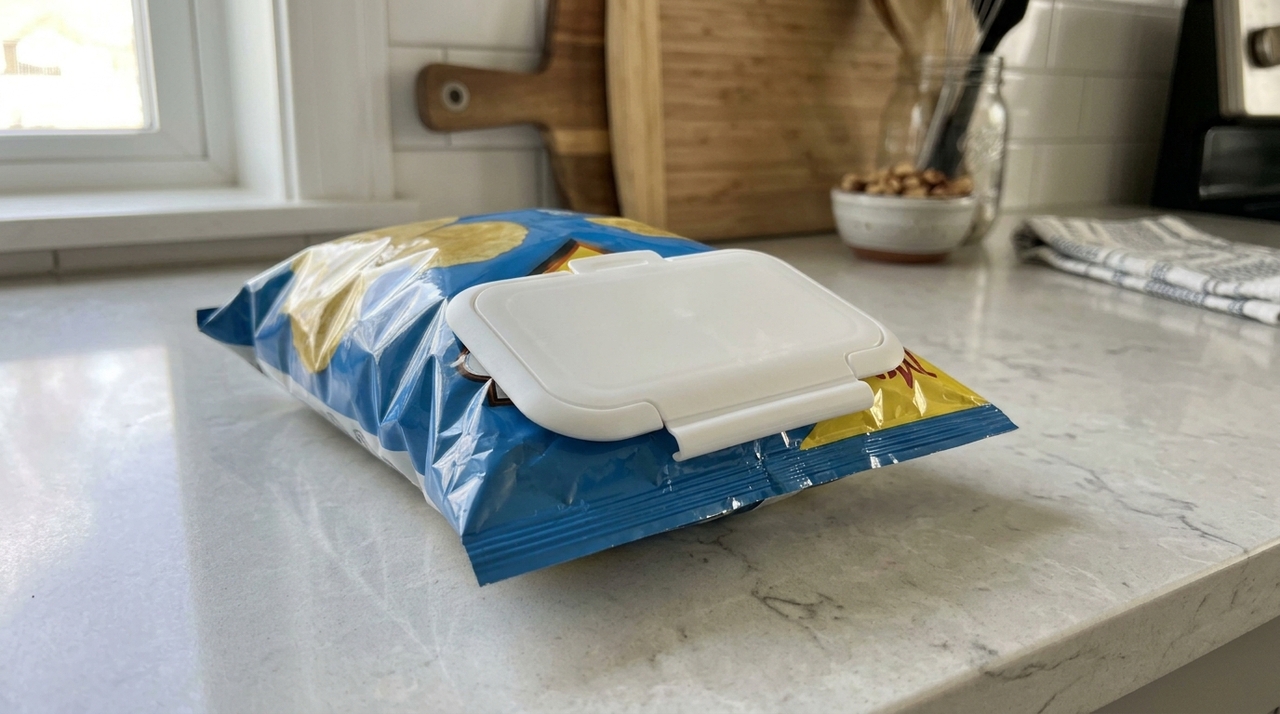 Muitas pessoas costumam descartar pacotes plásticos higiênicos assim que o conteúdo termina no uso diário.