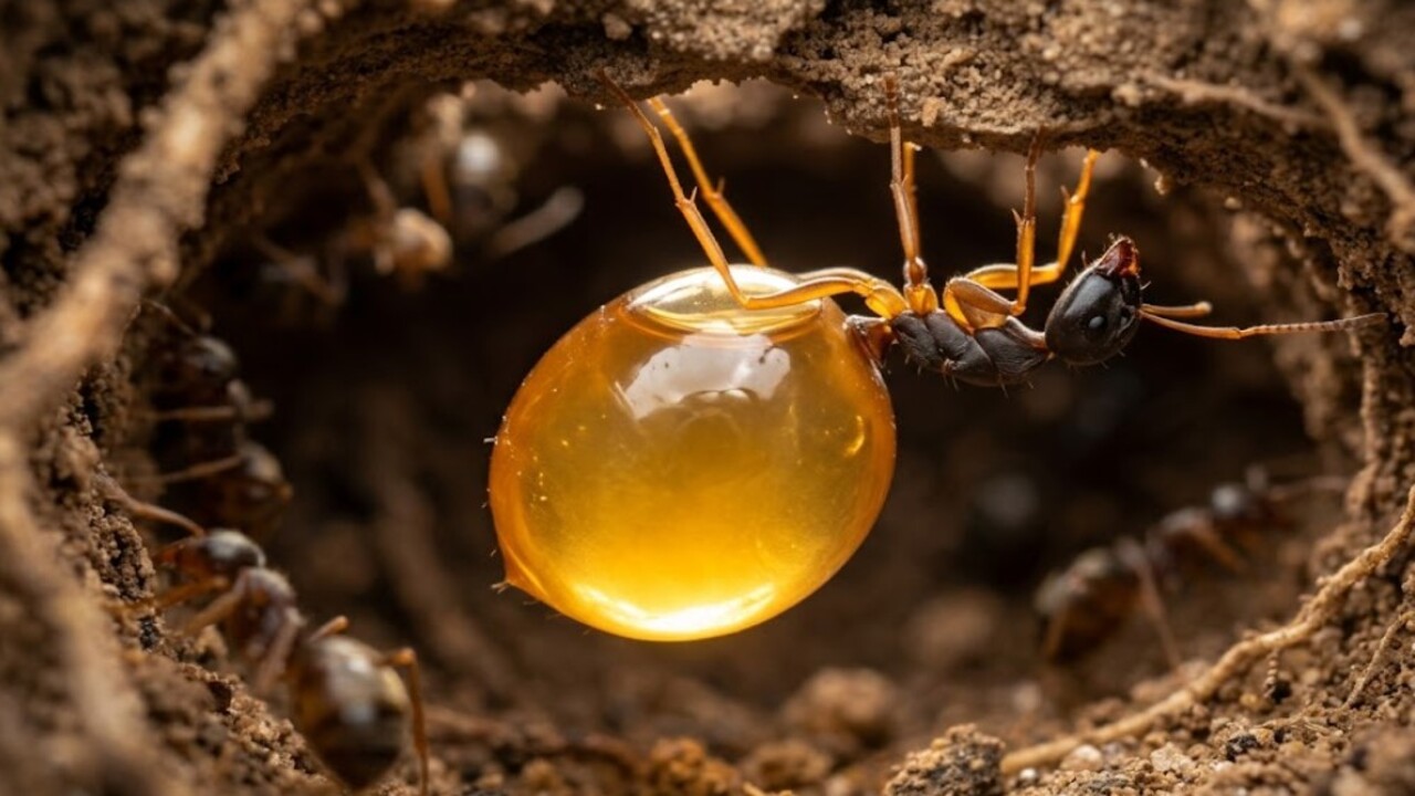 A formiga-pote-de-mel voltou aos holofotes após uma tendência gastronômica exótica despertar curiosidade sobre esse inseto