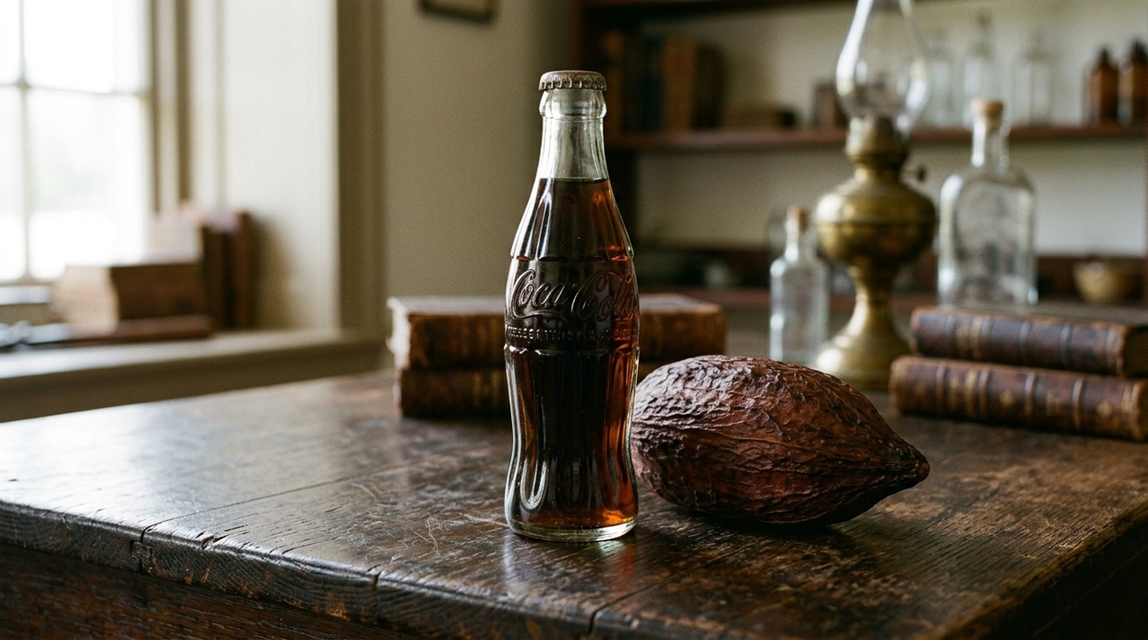 A Coca-Cola foi criada em 1886, porém sua icônica garrafa ondulada só apareceu em 1916.