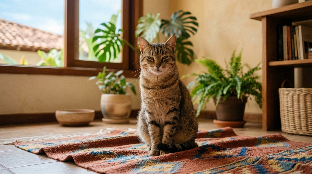 Os gatos utilizam a linguagem corporal para interpretar o ambiente e identificar situações seguras.