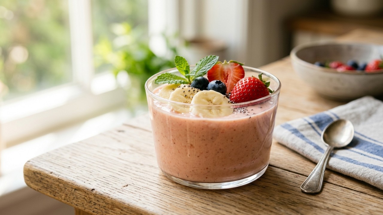 A combinação de aveia e frutas frescas é uma escolha prática e nutritiva para começar o dia com mais energia e saúde.