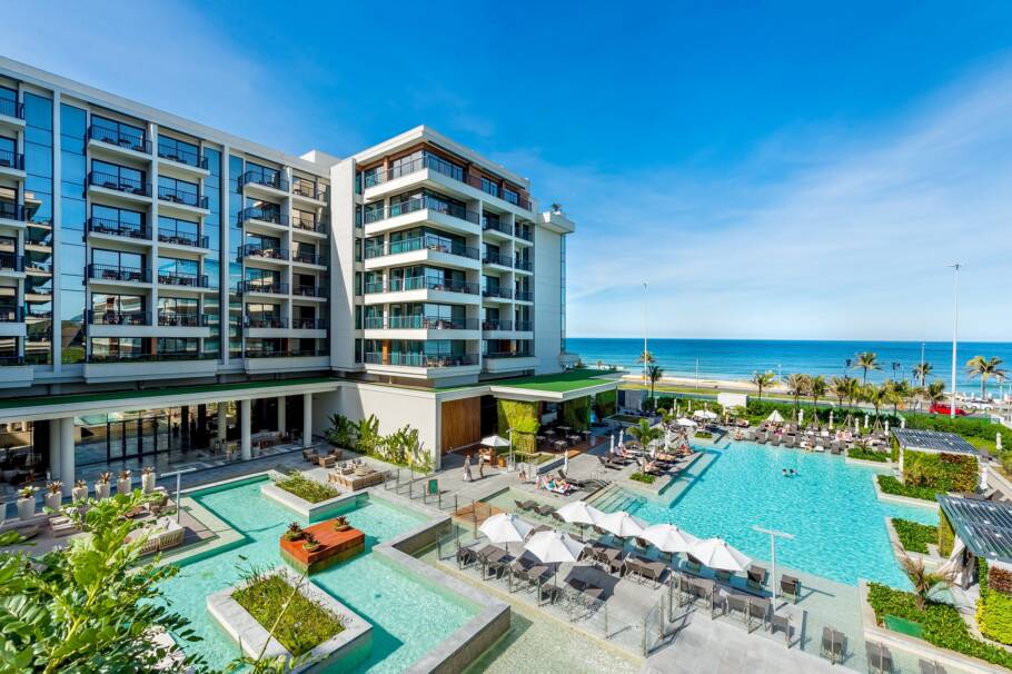 Piscina do Grand Hyatt Rio de Janeiro, na Barra da Tijuca