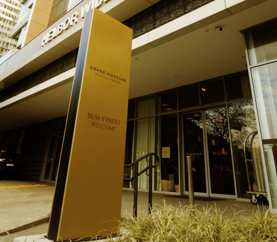 O Grand Mercure São Paulo Pinheiros fica na avenida Rebouças