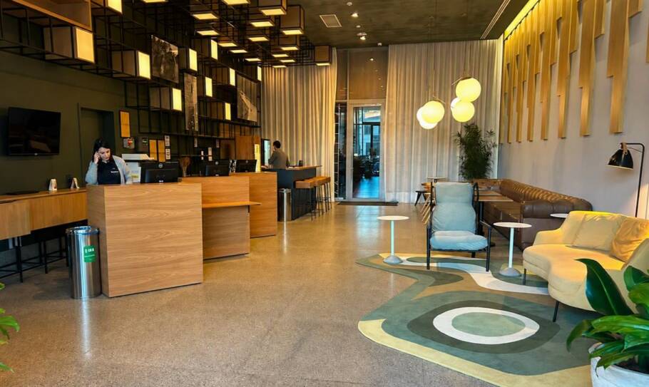 Lobby do Grand Mercure São Paulo Pinheiros