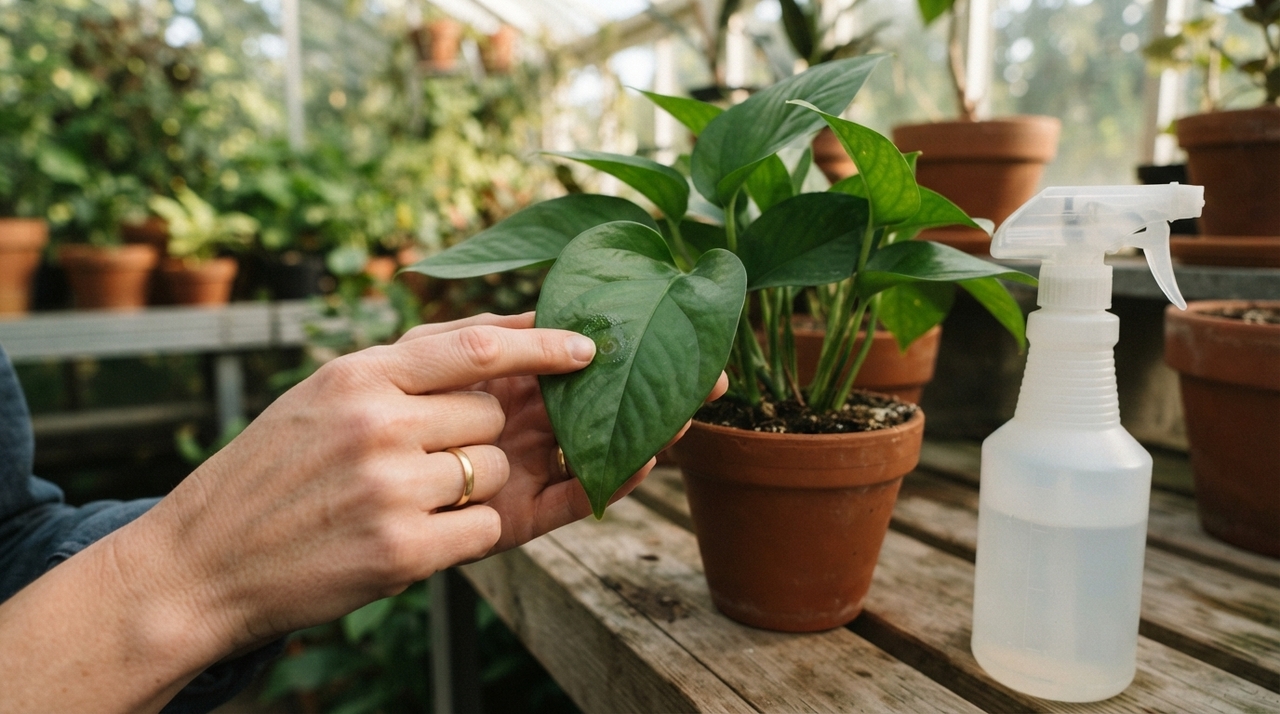 Sabão de coco doméstico não é necessariamente igual ao sabão inseticida formulado para jardinagem.