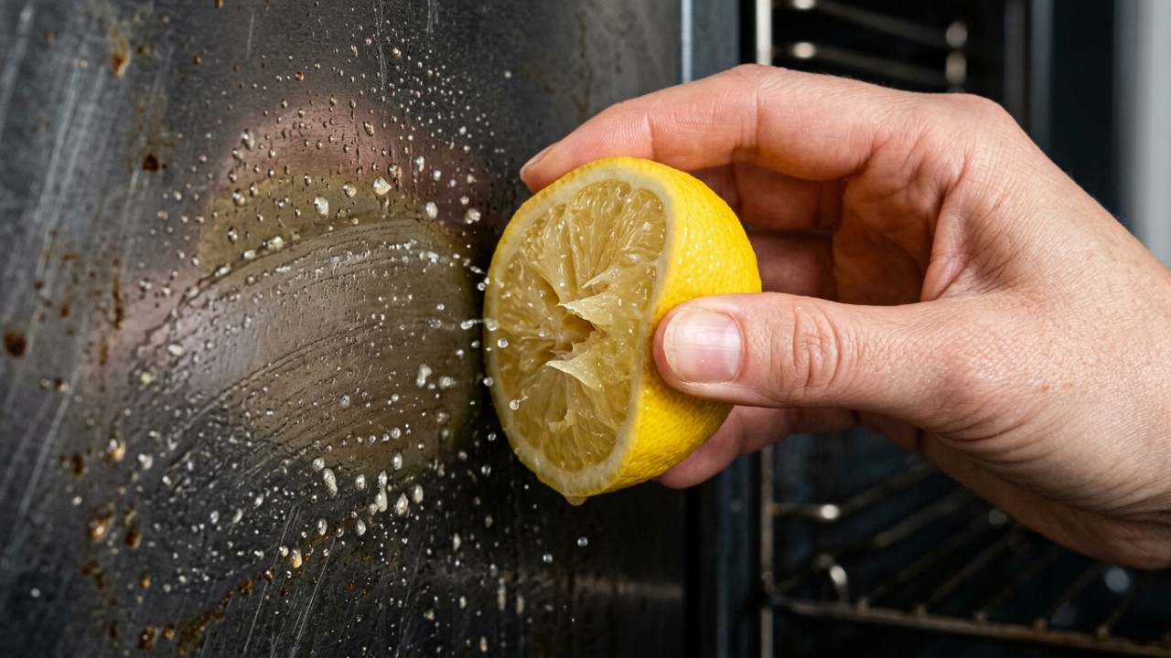 O uso da casca de limão no forno ainda morno é uma alternativa natural para eliminar odores e remover gorduras leves.