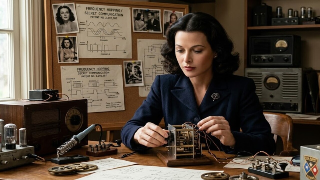 Hedy Lamarr encantou Hollywood nos anos 1940, mas seu maior legado não veio das telas
