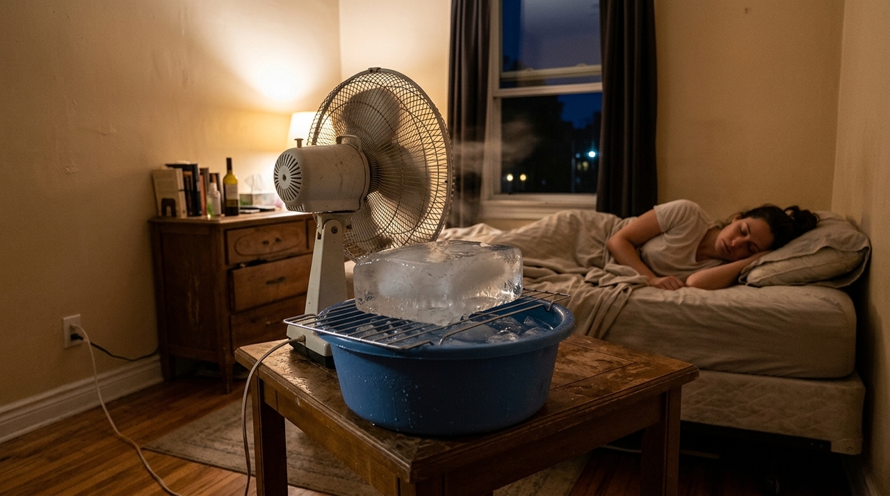 Usar uma forma de gelo no quarto se tornou um truque caseiro popular para amenizar o calor, principalmente em períodos de calor intenso ou durante ondas de calor.