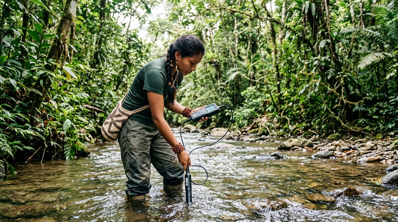 O saber ecológico acumulado por gerações pelos indígenas orientou os locais exatos e os períodos ideais para as medições.