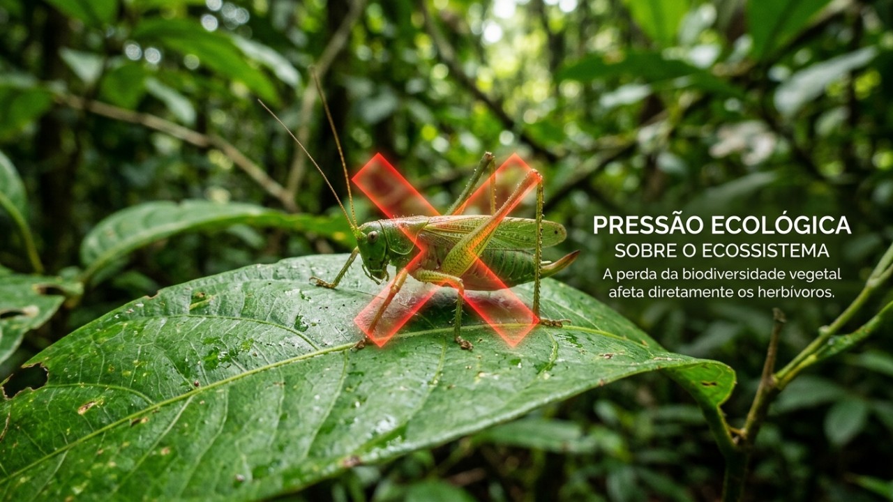 A hibridização entre espécies de árvores fortalece a resistência da floresta amazônica contra insetos herbívoros. – Imagem gerada por IA