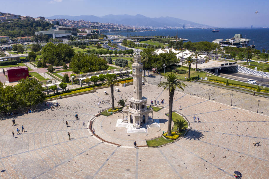 Izmir é a terceira maior cidade da Turquia