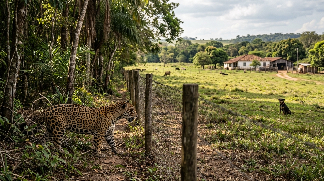A destruição contínua das matas isola populações de espécies nativas em pequenos trechos de vegetação.