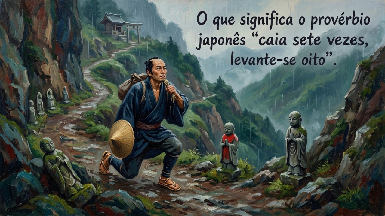 Errar faz parte da jornada e recomeçar com determinação renovada fortalece o caráter humano. – Imagem gerada por IA