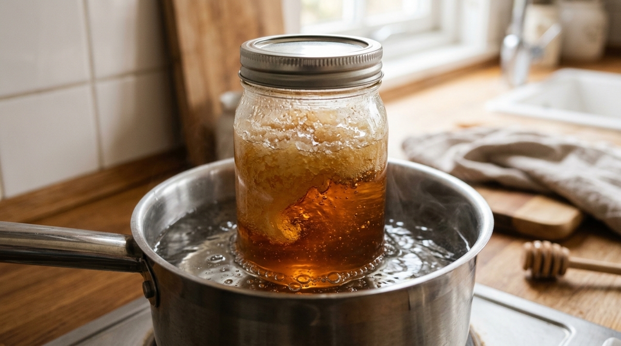 O frio não é necessário para conservar o mel e pode acelerar sua cristalização.