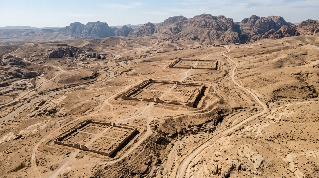 Pesquisadores localizaram três acampamentos romanos escondidos no deserto da Jordânia utilizando imagens do Google Earth e fotografias de satélite de alta resolução.