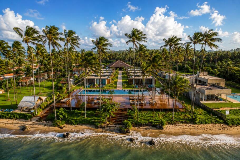 Vista panorâmica da Kamai Pousada Boutique