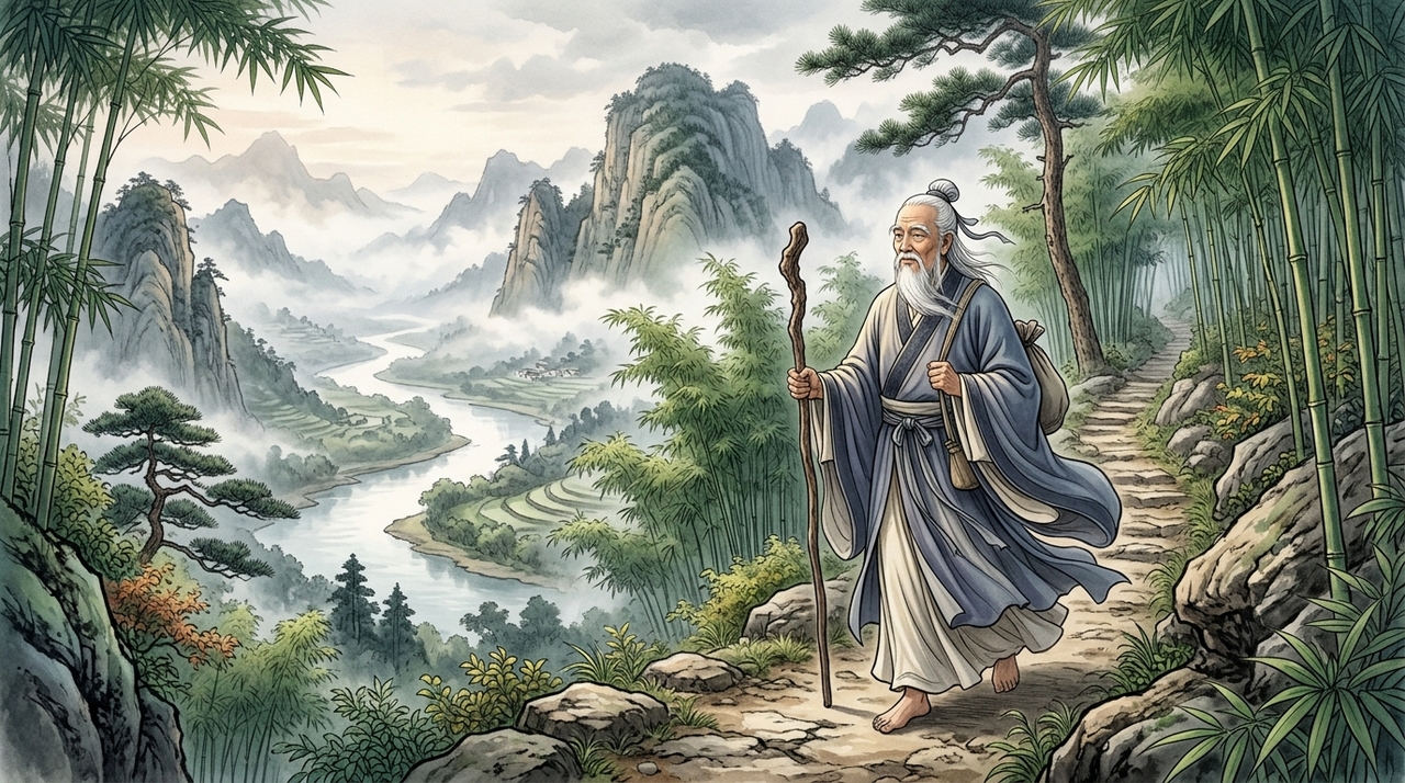 A lógica do Tao Te Ching não glorifica impulso cego, mas um começo que respeita medida, contexto e continuidade
