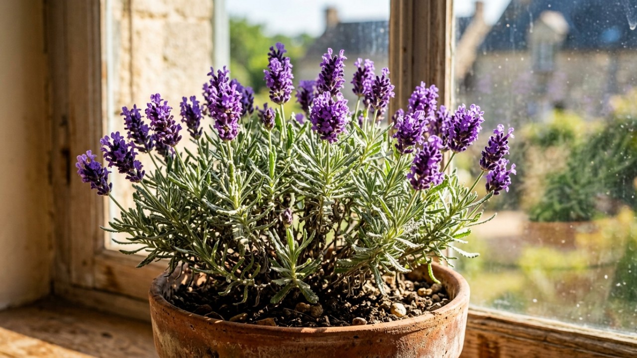 O cultivo da lavanda exige sol pleno e drenagem eficiente para garantir uma floração saudável. – Imagem gerada por IA