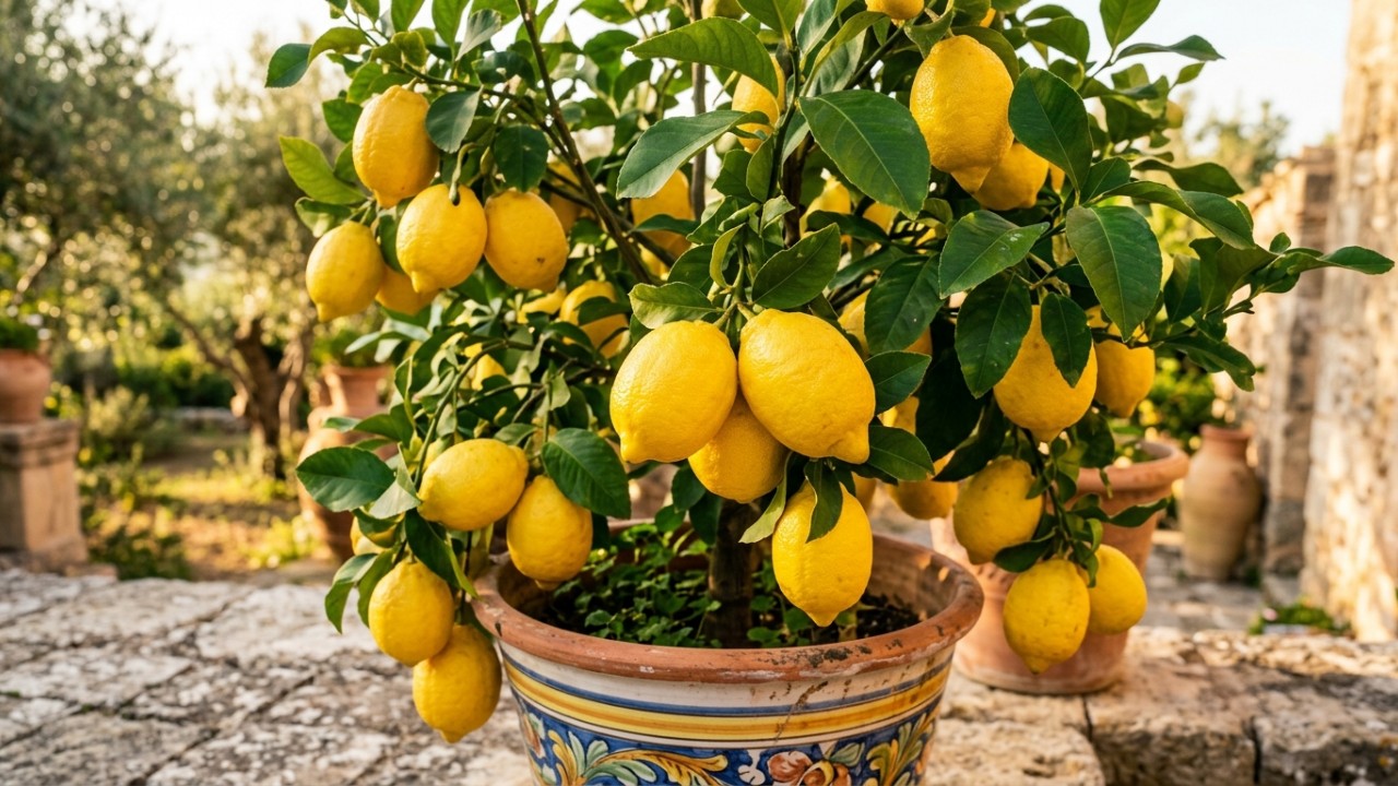 Cuidados com a nutrição e a poda no mês de julho preparam seu limoeiro para um desenvolvimento saudável. – Imagem gerada por IA