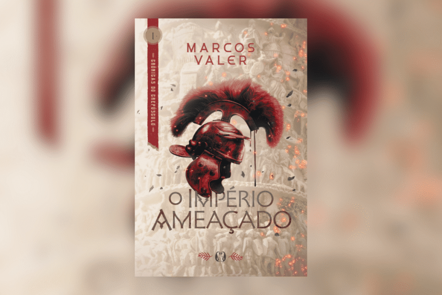 “O império ameaçado” mistura acontecimentos históricos e ficção para retratar os desafios enfrentados durante a queda do Império Romano (Imagem: Reprodução digital | Citadel Editora)