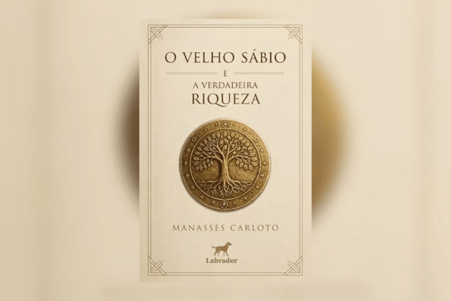 Em “O Velho Sábio e a verdadeira riqueza”, uma jornada em busca de fortuna revela que os maiores tesouros estão nas escolhas e nos valores de cada pessoa (Imagem: Reprodução digital | Editora Labrador)