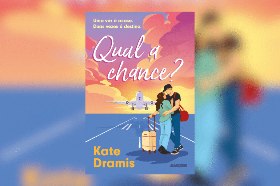 “Qual a chance?” acompanha o encontro improvável entre uma escritora e um ator, mostrando como conexões inesperadas podem transformar vidas (Imagem: Reprodução digital | Editora Amore)