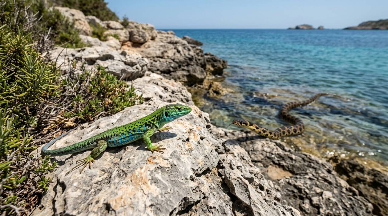A serpente-ferradura não é venenosa e normalmente procura fugir quando percebe a aproximação de uma pessoa.