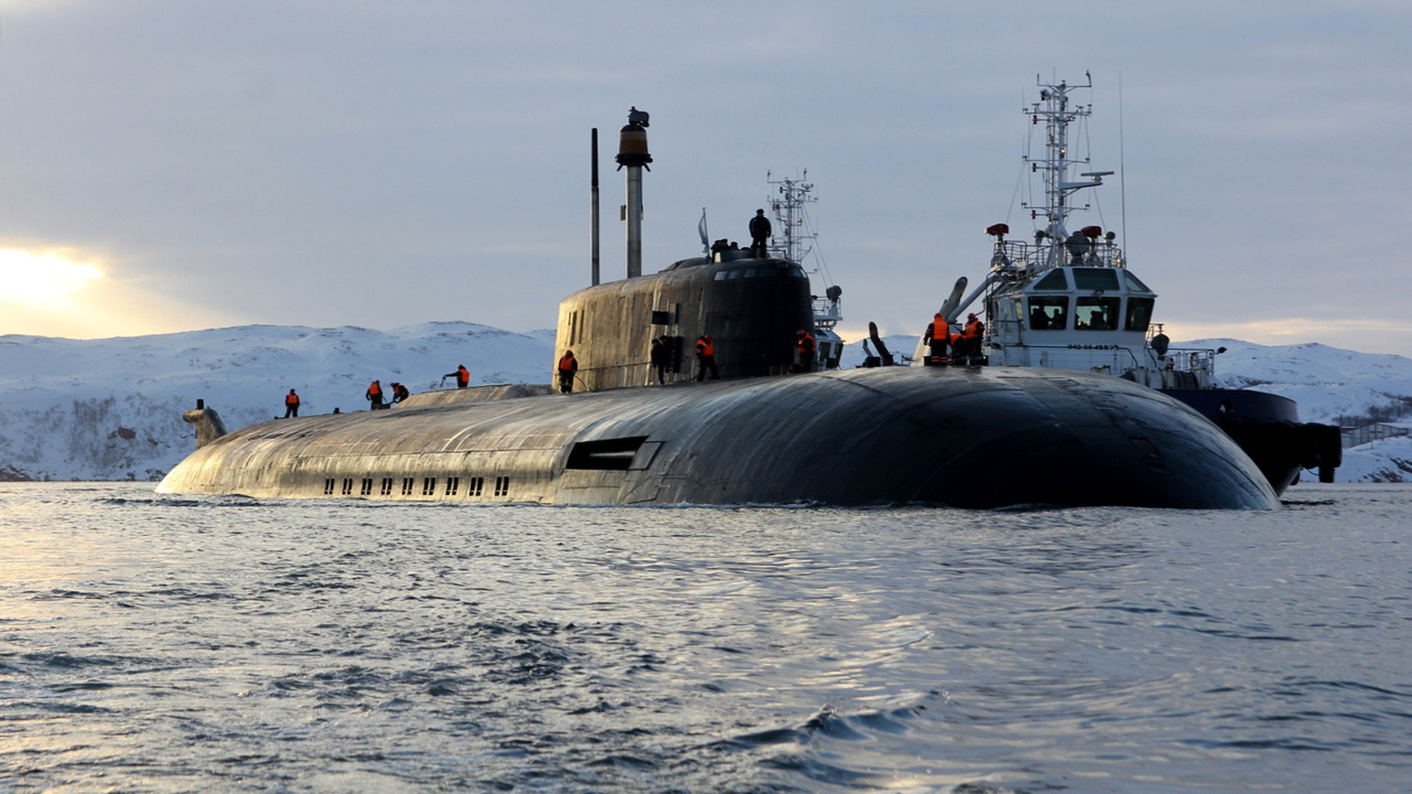 K-329 Belgorod, considerado o maior submarino do mundo