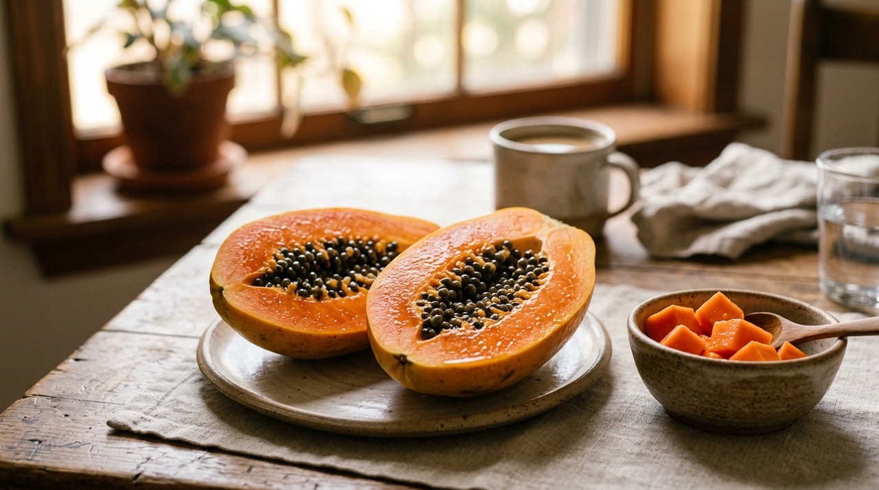 O consumo regular dessa fruta tropical fornece nutrientes essenciais que combatem os danos diários na derme.