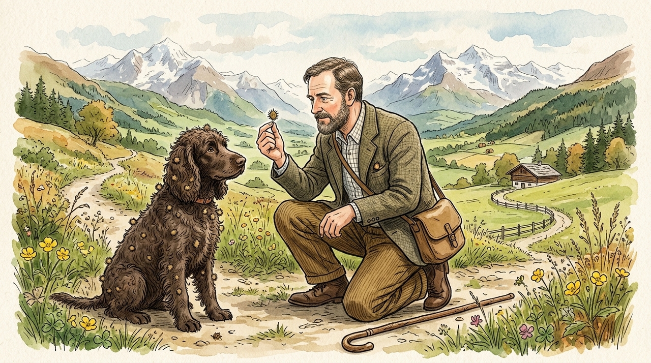 O responsável pela descoberta foi o engenheiro suíço George de Mestral.