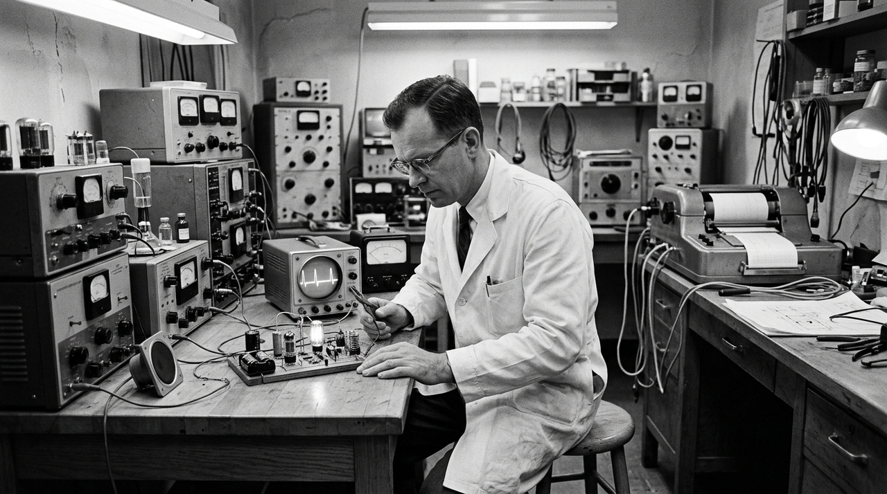 Em 1956, o engenheiro americano Wilson Greatbatch trabalhava em um equipamento para registrar sons cardíacos quando cometeu um pequeno equívoco.