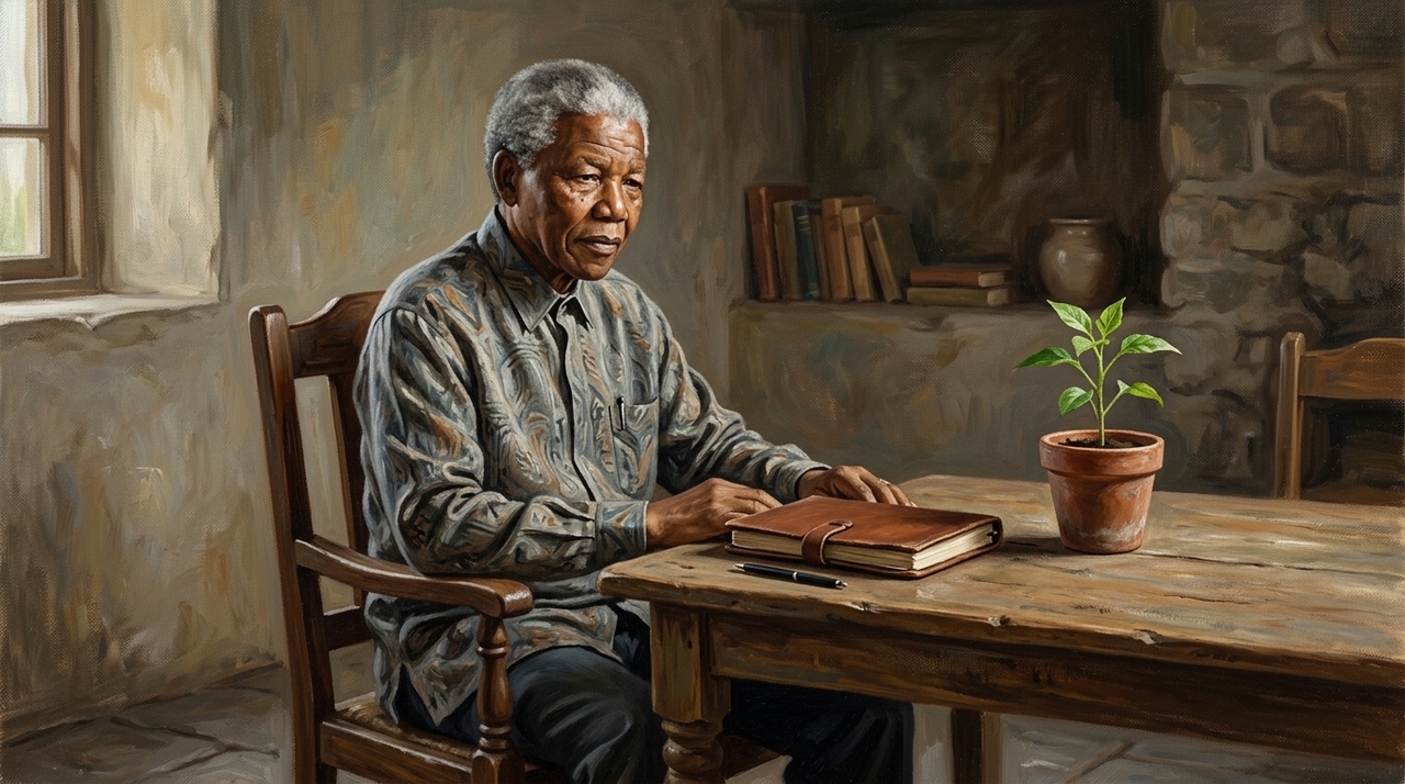 A biografia de Nelson Mandela como líder sul-africano registra 27 anos de prisão, inicialmente em Robben Island e depois em outras unidades.
