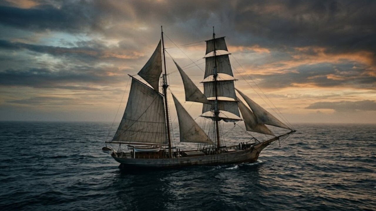 Em 1872, o Mary Celeste foi encontrado navegando sozinho no Atlântico