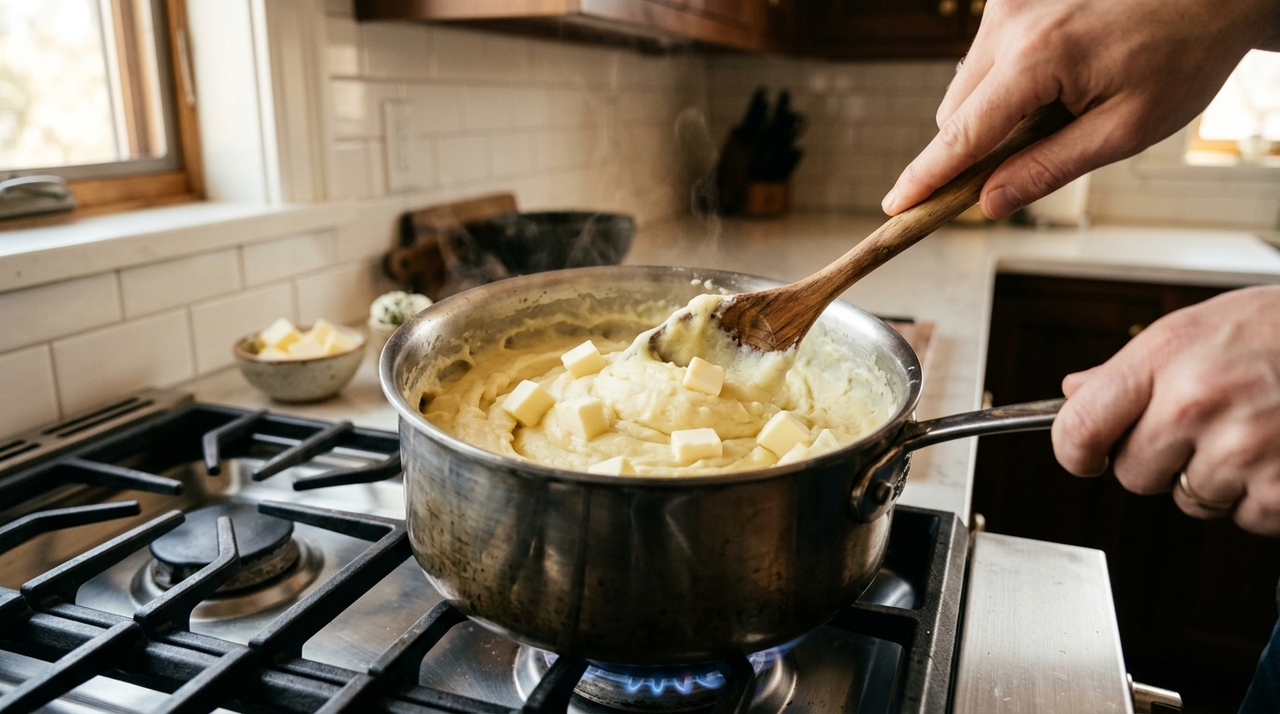 Muitas pessoas acreditam que a gordura deve ser inserida apenas no final da receita.