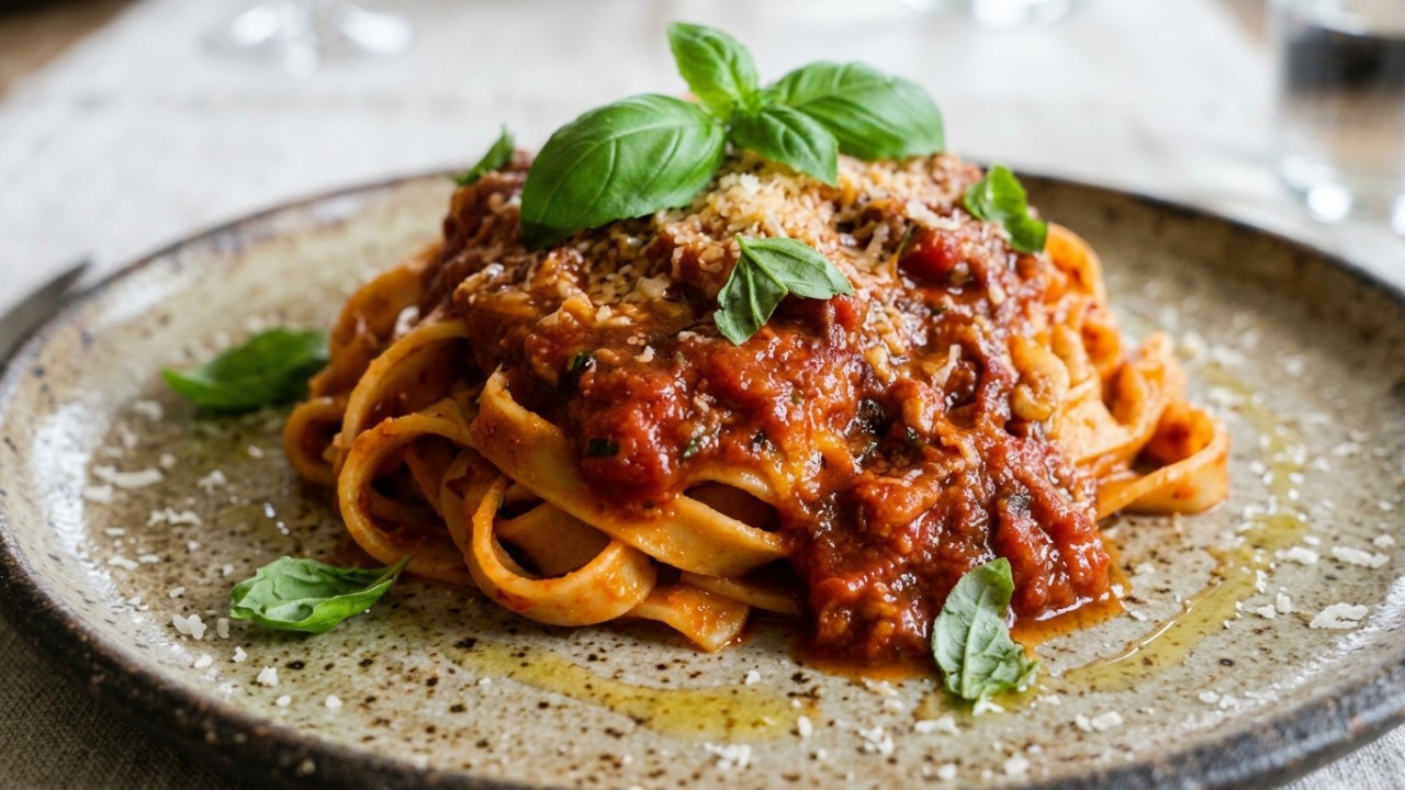A casca de parmesão é o segredo para um molho de tomate encorpado e irresistível. – Imagem gerada por IA
