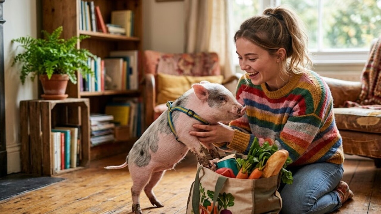 O mini porco de estimação virou uma tendência entre quem busca um pet diferente
