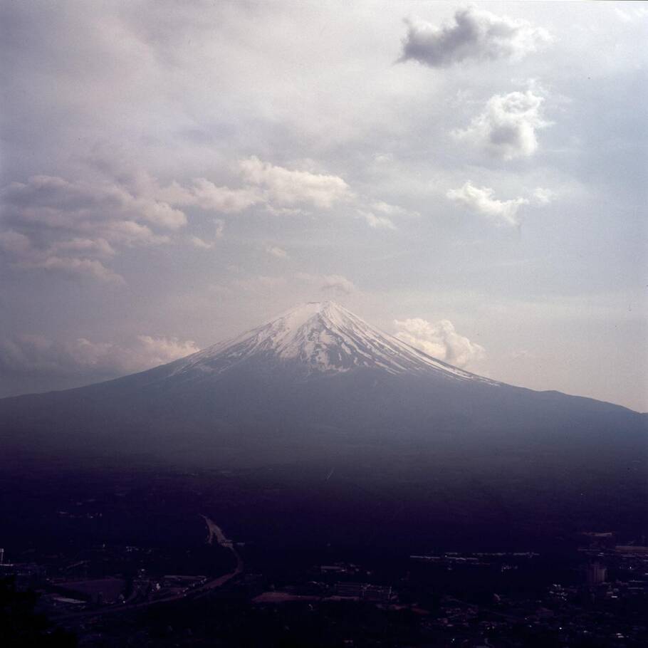 O emblemático Monte Fuji, um dos cartões-postais do Japão