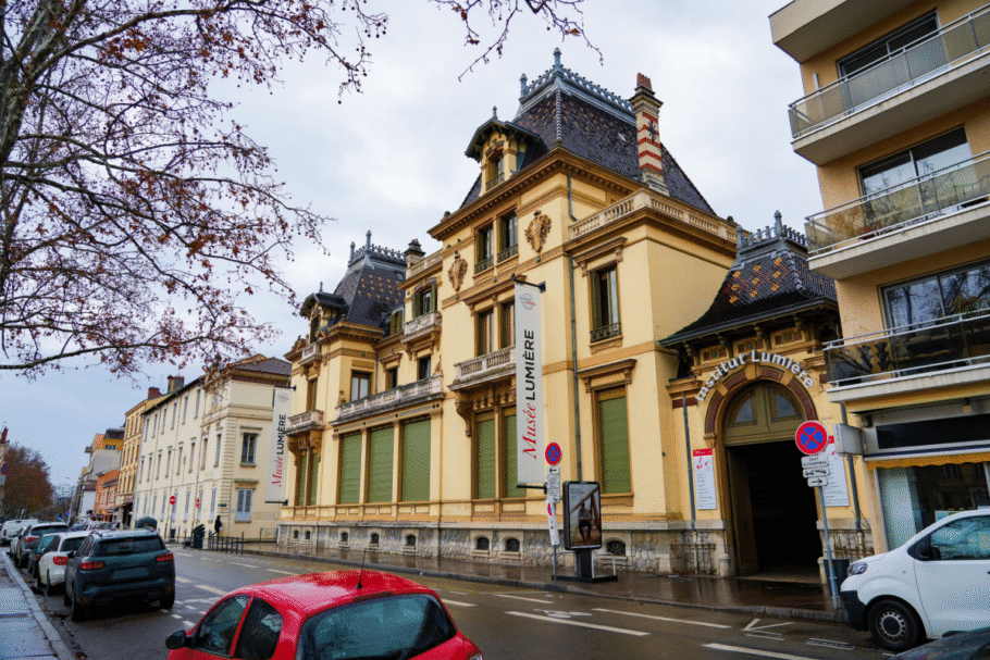 Lyon é considerada o berço do cinema e abriga o Museu e Instituto Lumière, instalado no antigo casarão dos irmãos (Imagem: Alexandre.ROSA | Shutterstock)