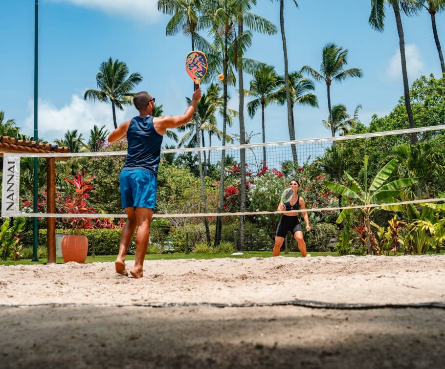NANNAI Muro Alto promove em julho clínicas de beach tennis