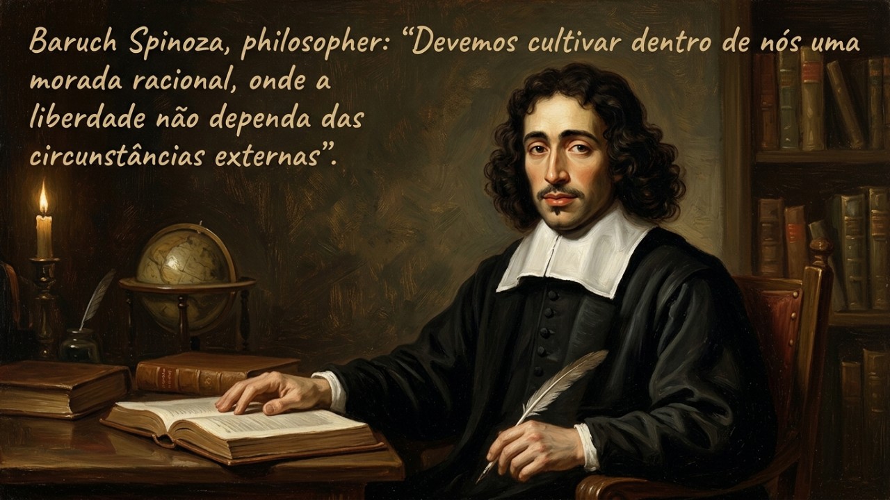 O cultivo do autoconhecimento permite transformar as paixões em liberdade e alcançar a paz duradoura. – Imagem gerada por IA