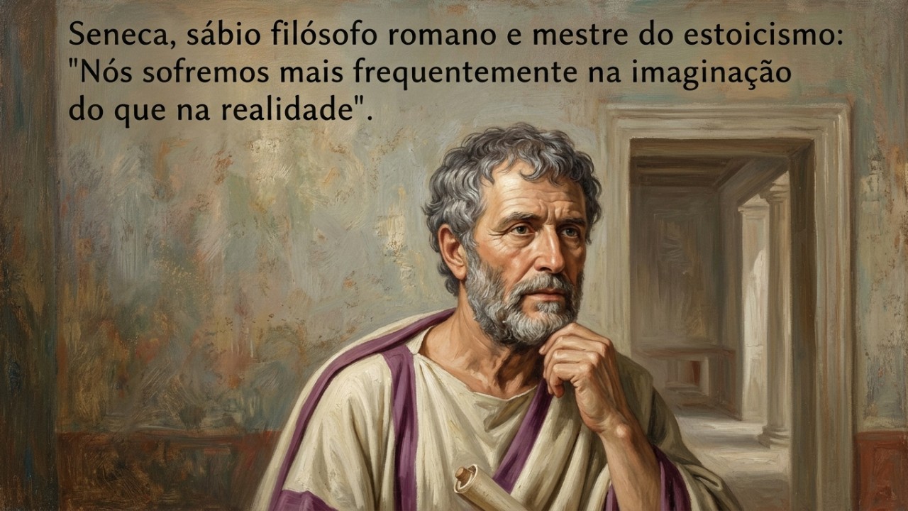 O excesso de imaginação e o medo do futuro geram angústias desnecessárias que debilitam a saúde emocional. – Imagem gerada por IA